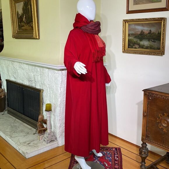 London Fog Oversized Maxi Length Trench Coat - Picture 3 of 13